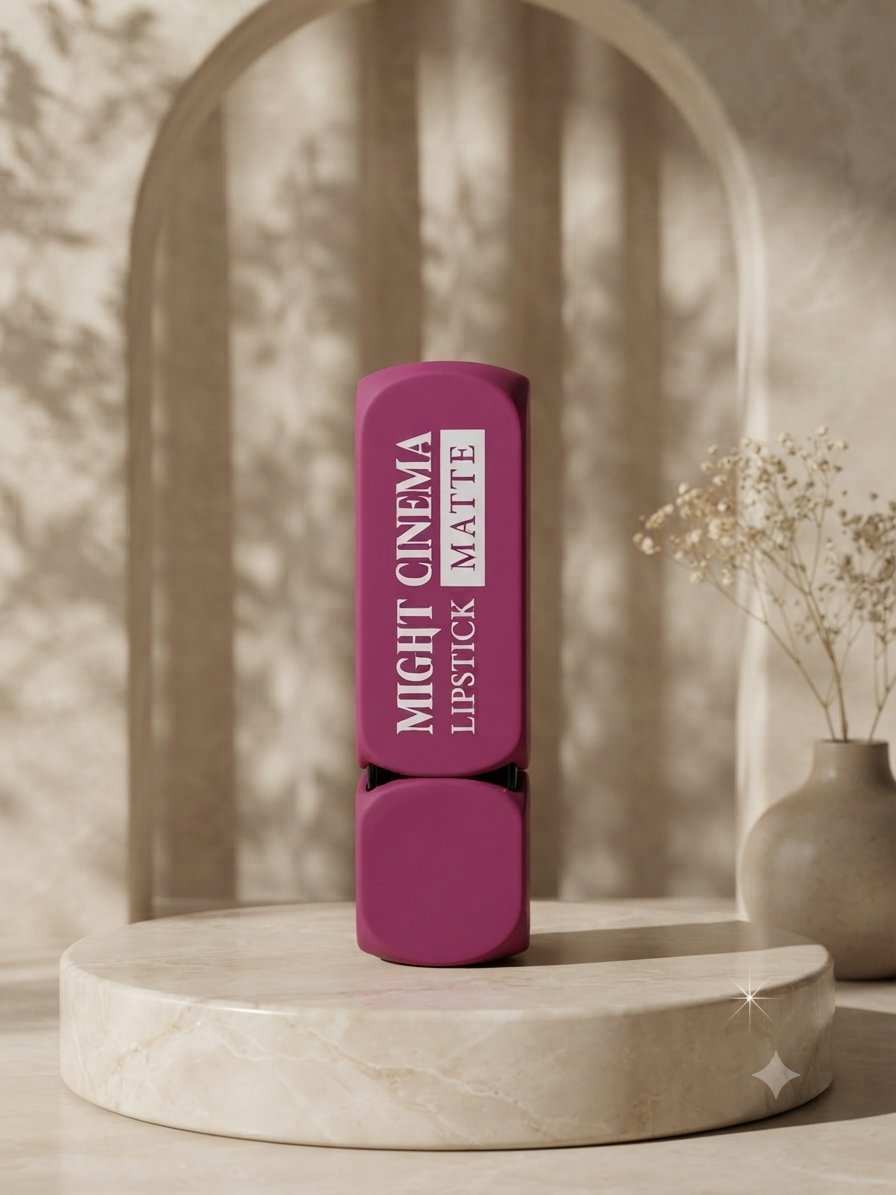 Might Cinema Lipstick Matte Pink